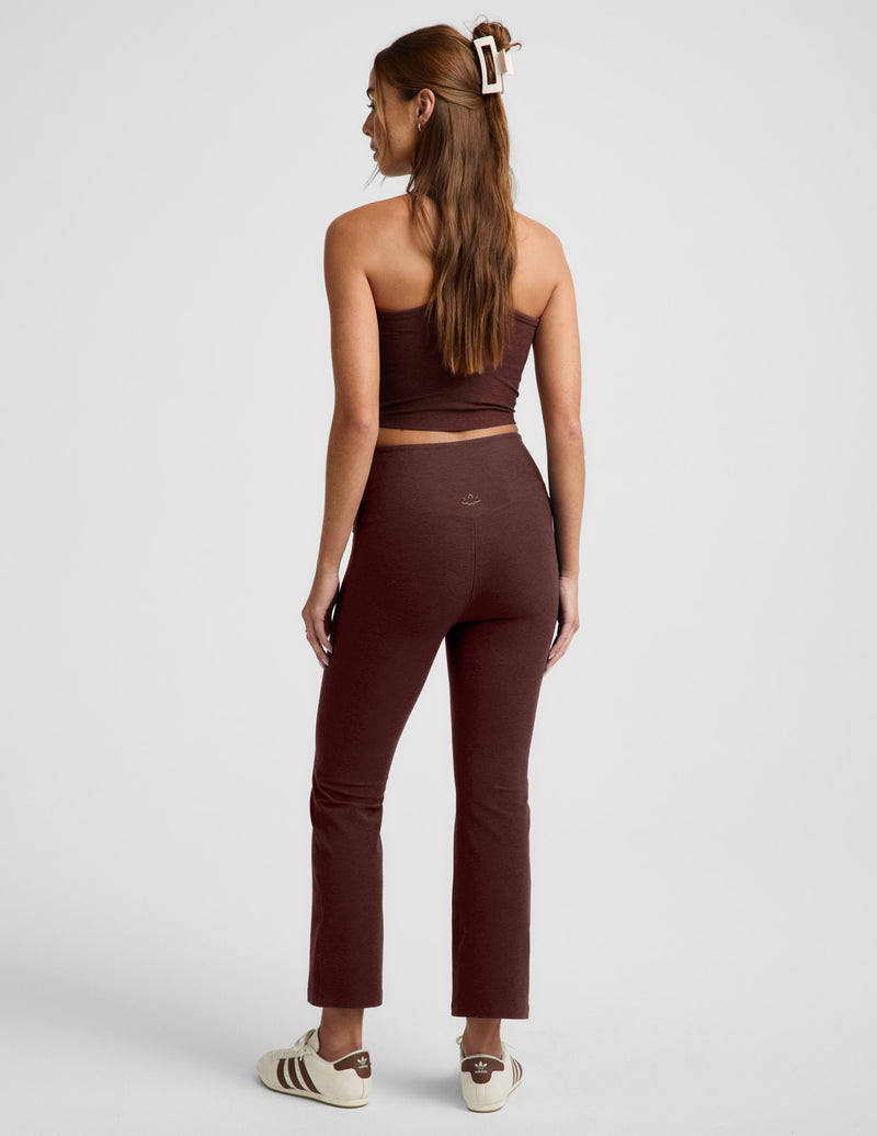 Spacedye™ Pintuck Kick Flare High Waisted Pant