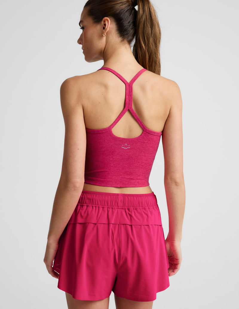 Spacedye™ Slim Racerback Cropped Tank