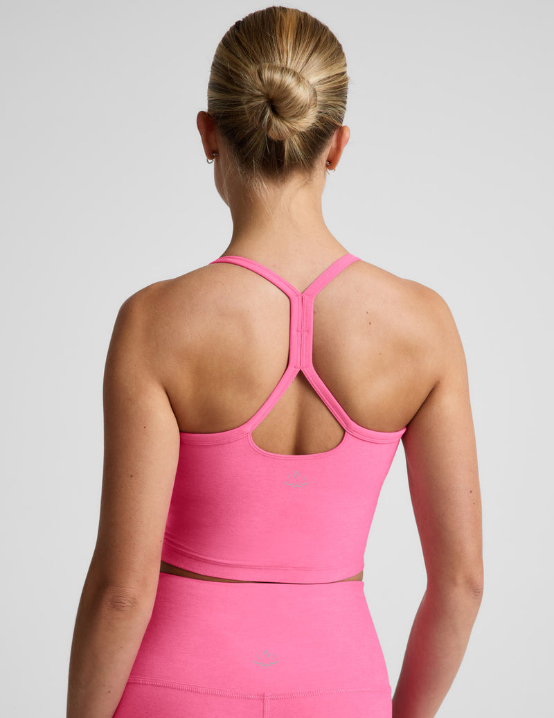 Spacedye™ Slim Racerback Cropped Tank