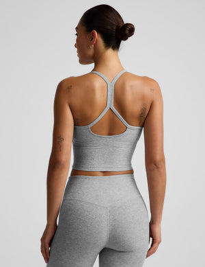 Spacedye™ Slim Racerback Cropped Tank
