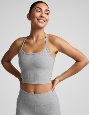 Spacedye™ Slim Racerback Cropped Tank