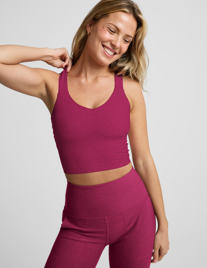 Spacedye™ Twist Through Cropped Tank