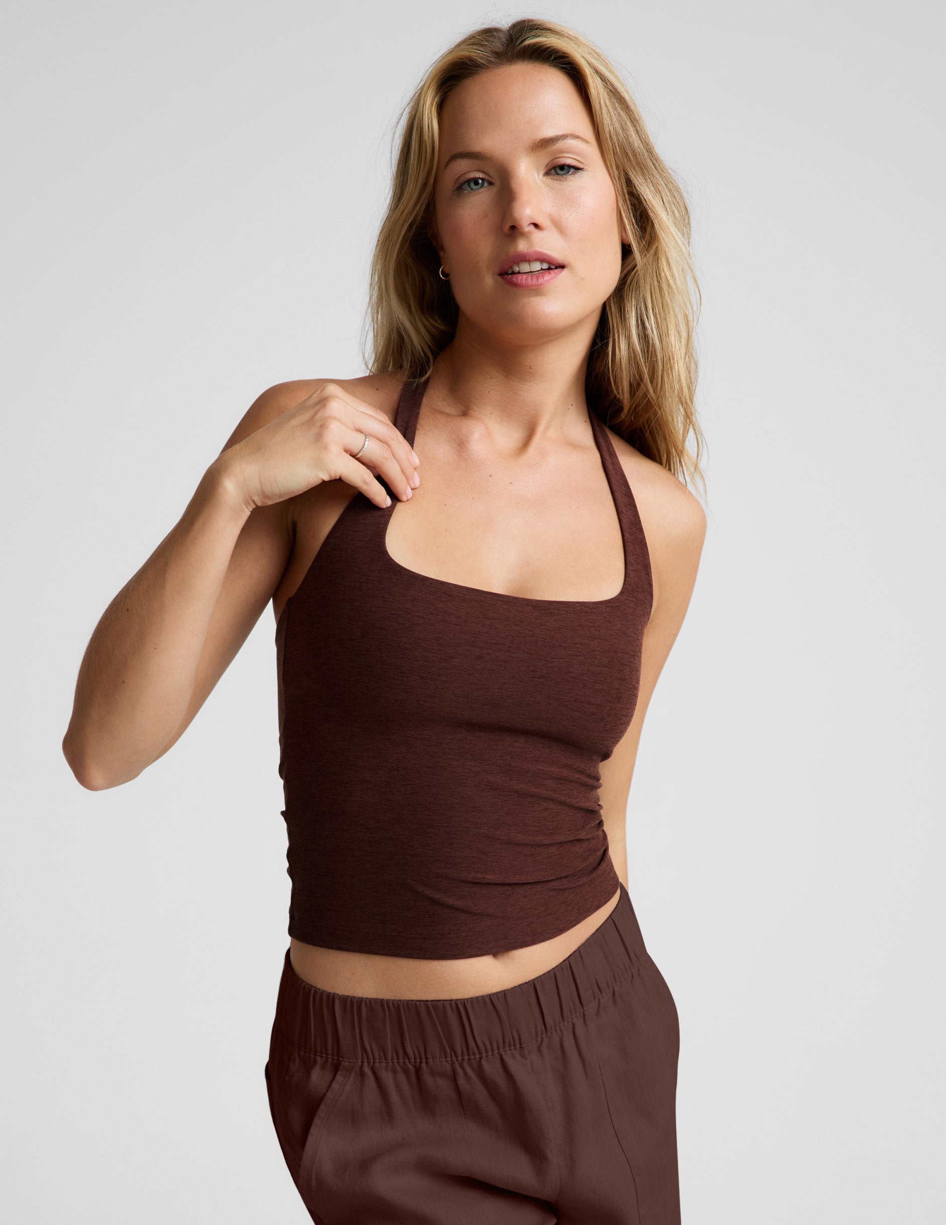 Spacedye Square Halter Tank | Beyond Yoga