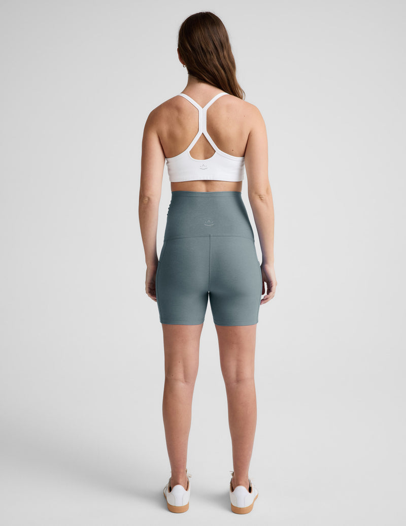 Spacedye™ Keep Pace 5" Maternity Pocket Biker Short