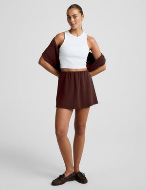 Luxe Sandwash Skort
