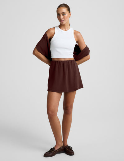 Luxe Sandwash Skort