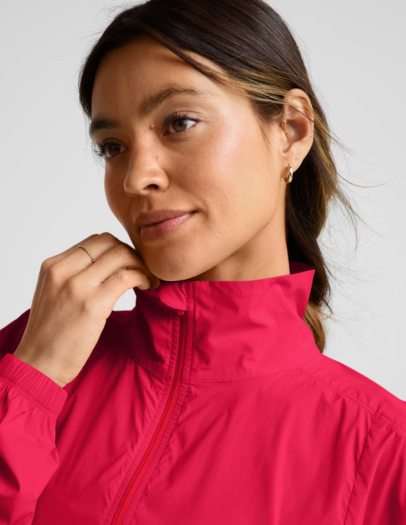 Places To Go UV Protection Half Zip Jacket