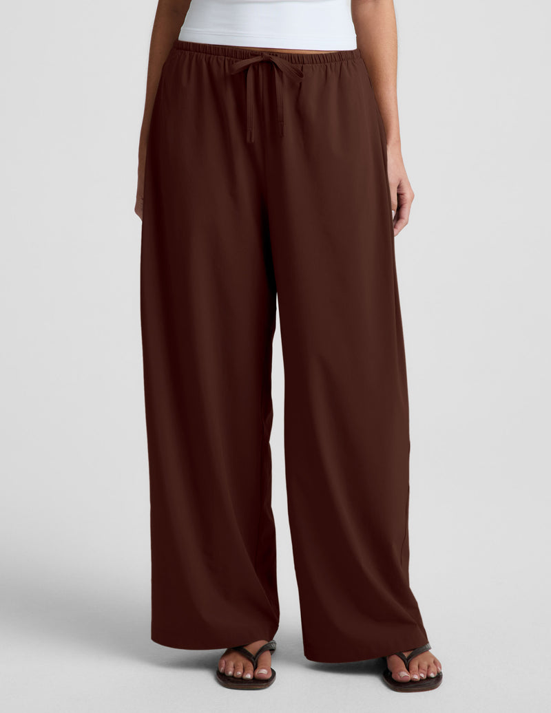 Solstice Drawstring Wide Leg Pant 29"