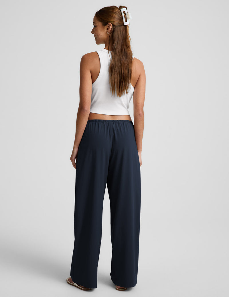 Solstice Drawstring Wide Leg Pant 29"