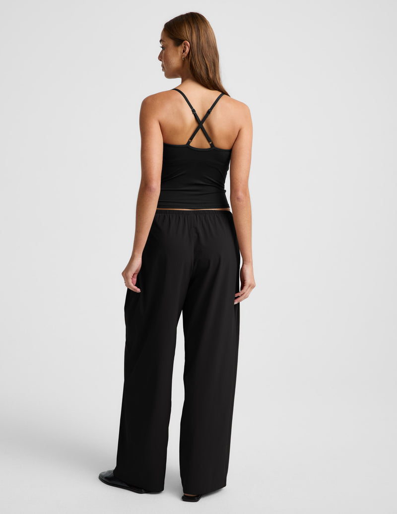 Solstice Drawstring Wide Leg Pant 31"