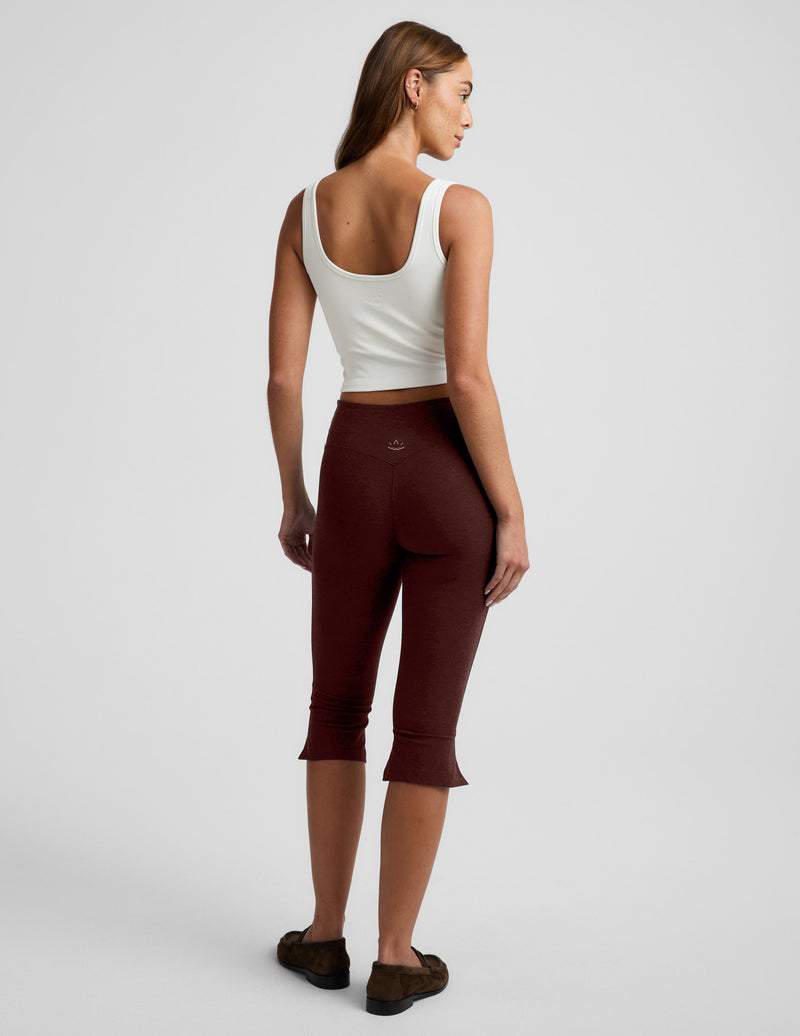 Spacedye™ Mid-Rise Slit Pedal Pusher Legging