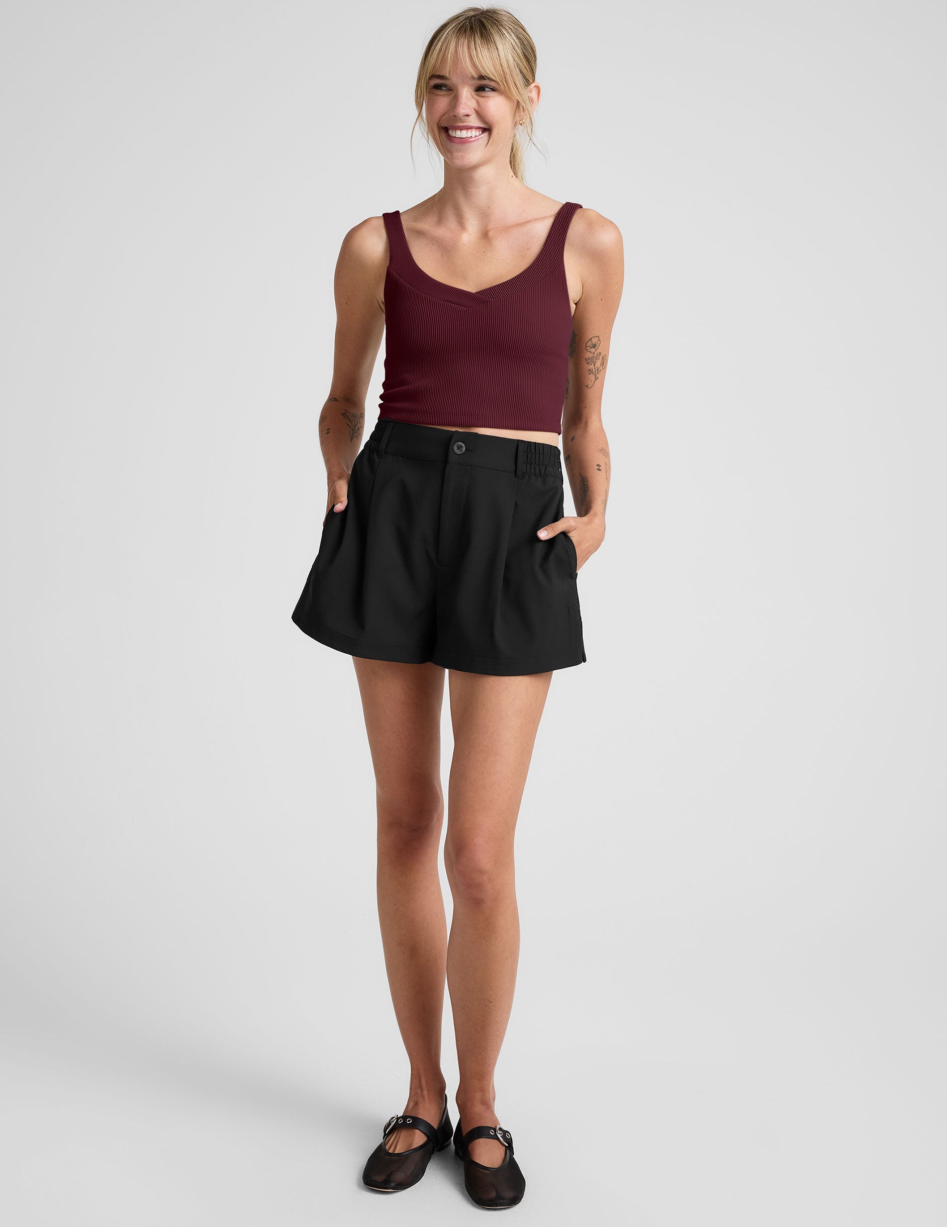 Impulse Ribbed Cropped Tank | Beyond Yoga