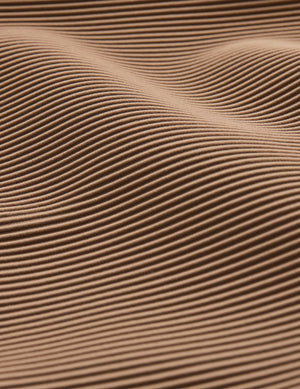 brown active rib fabric. 