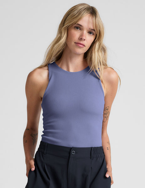 Refocus Ribbed Classic Tank | Beyond Yoga