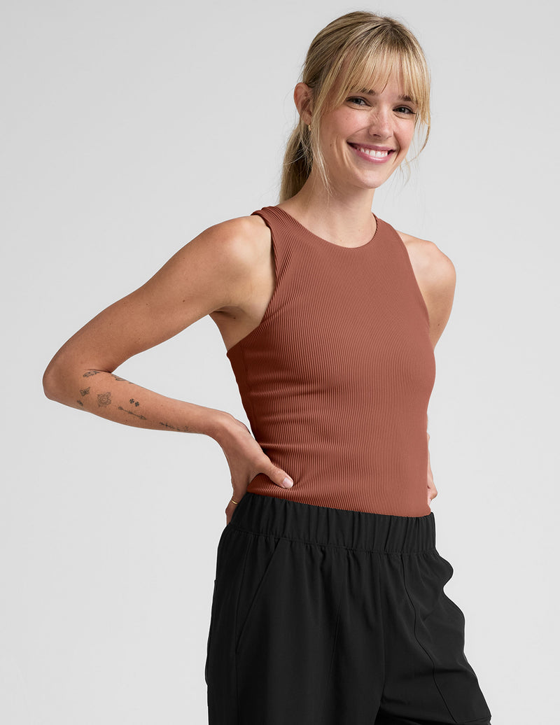 Refocus Ribbed Classic Tank