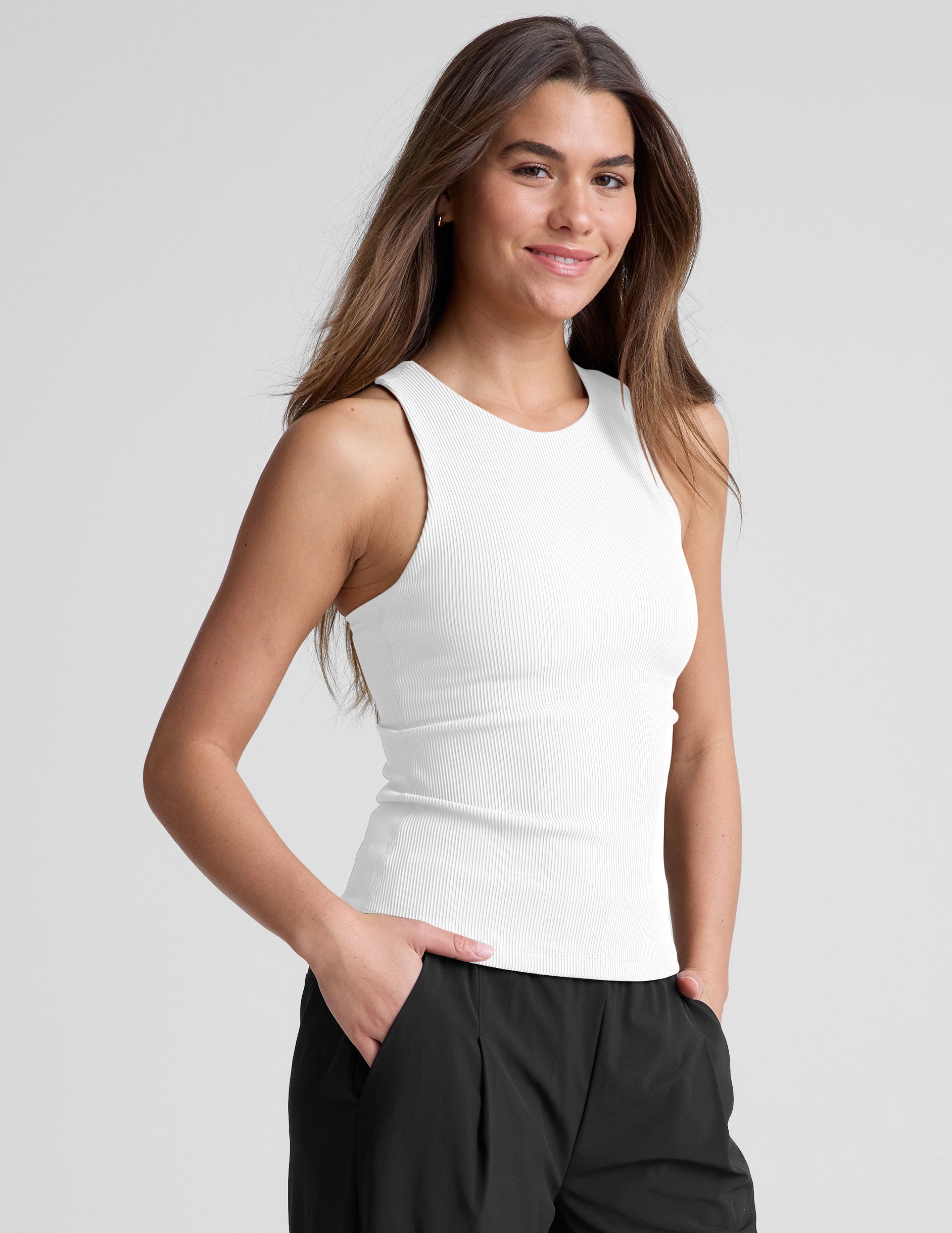 Refocus Ribbed Classic Tank