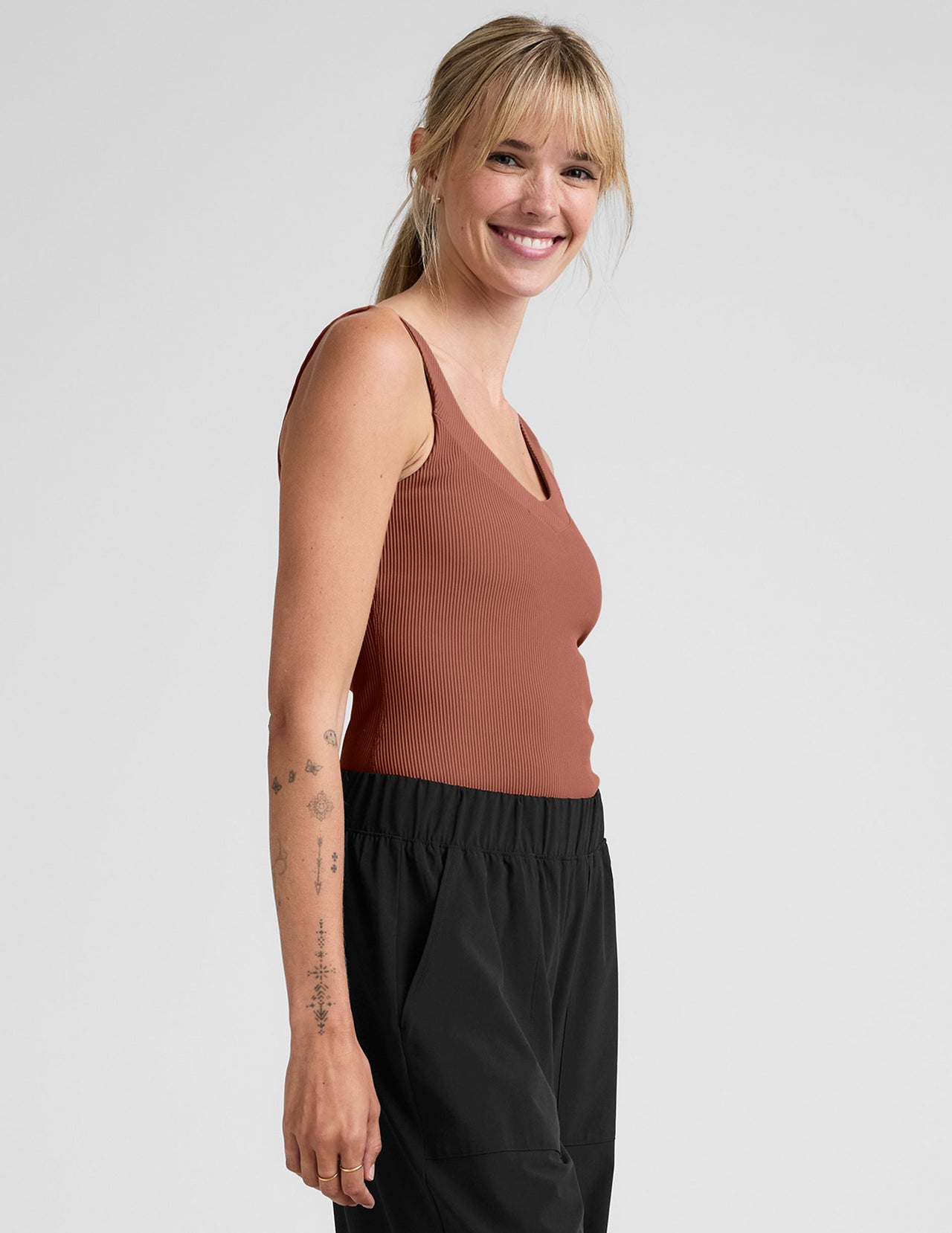 Impulse Ribbed Classic Tank | Beyond Yoga