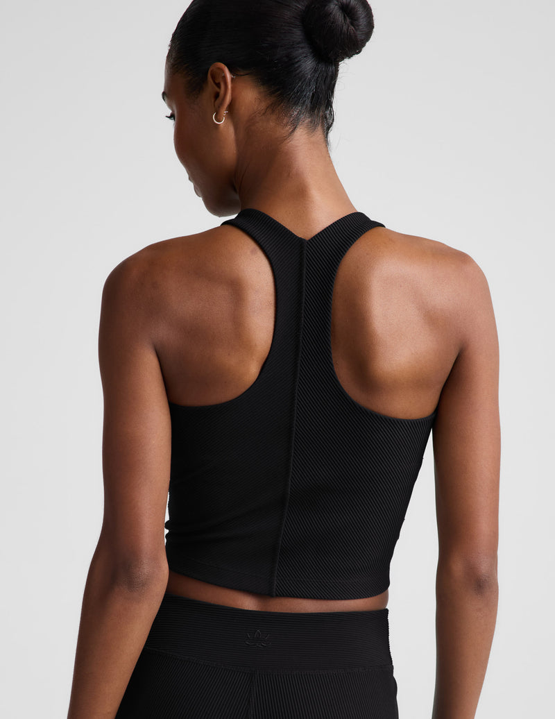 Impulse Ribbed High Neck Tank