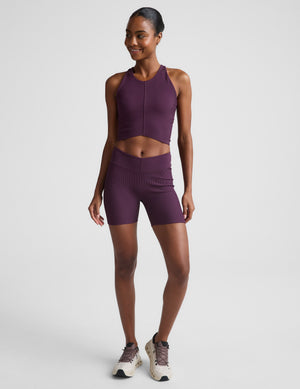 Impulse Ribbed High Neck Tank