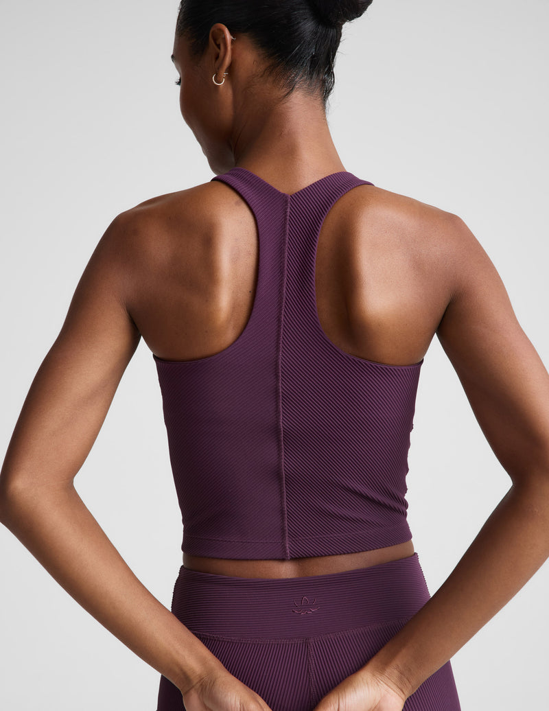 Impulse Ribbed High Neck Tank