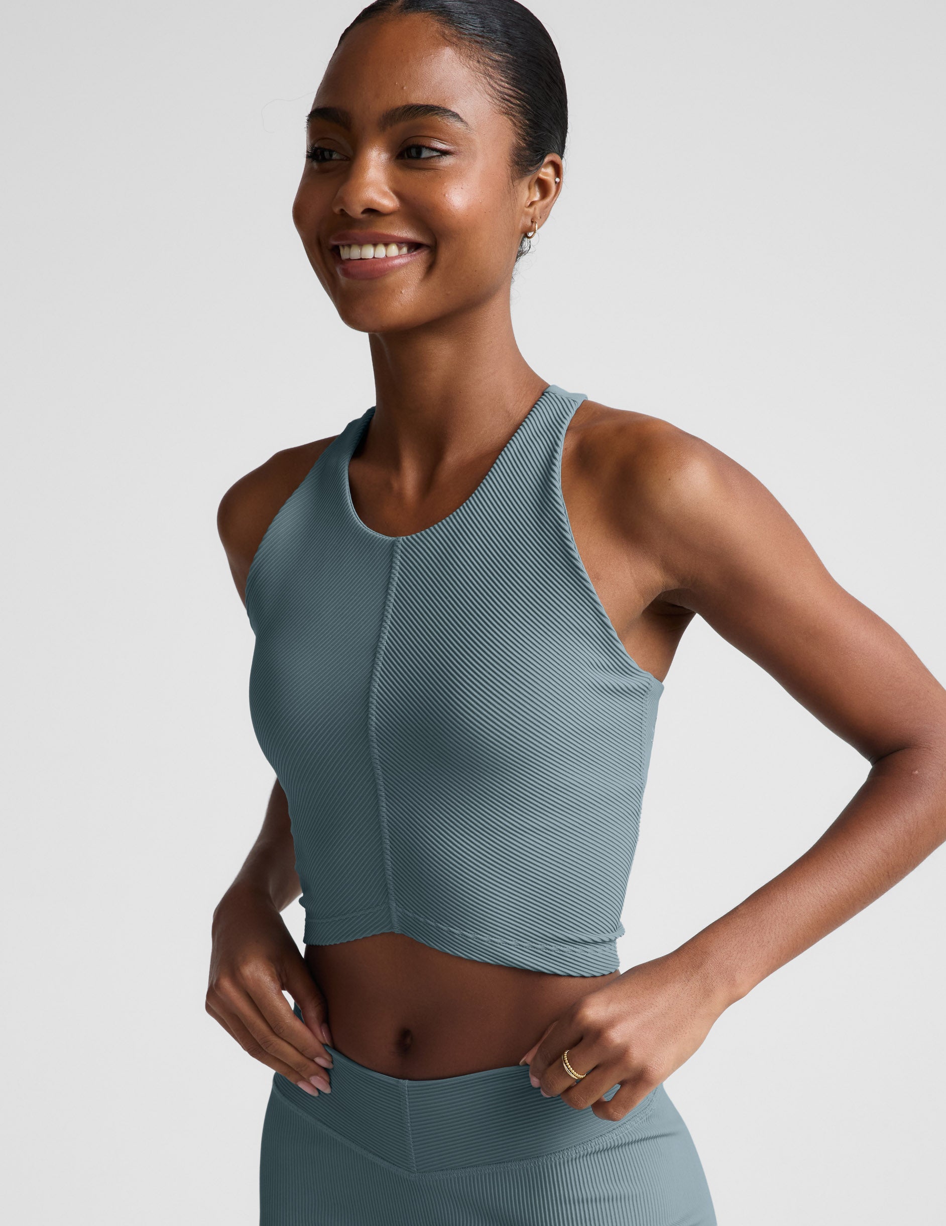 Impulse Ribbed Classic Tank | Beyond Yoga