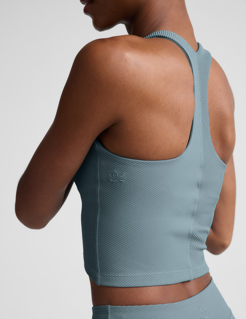 Impulse Ribbed High Neck Tank