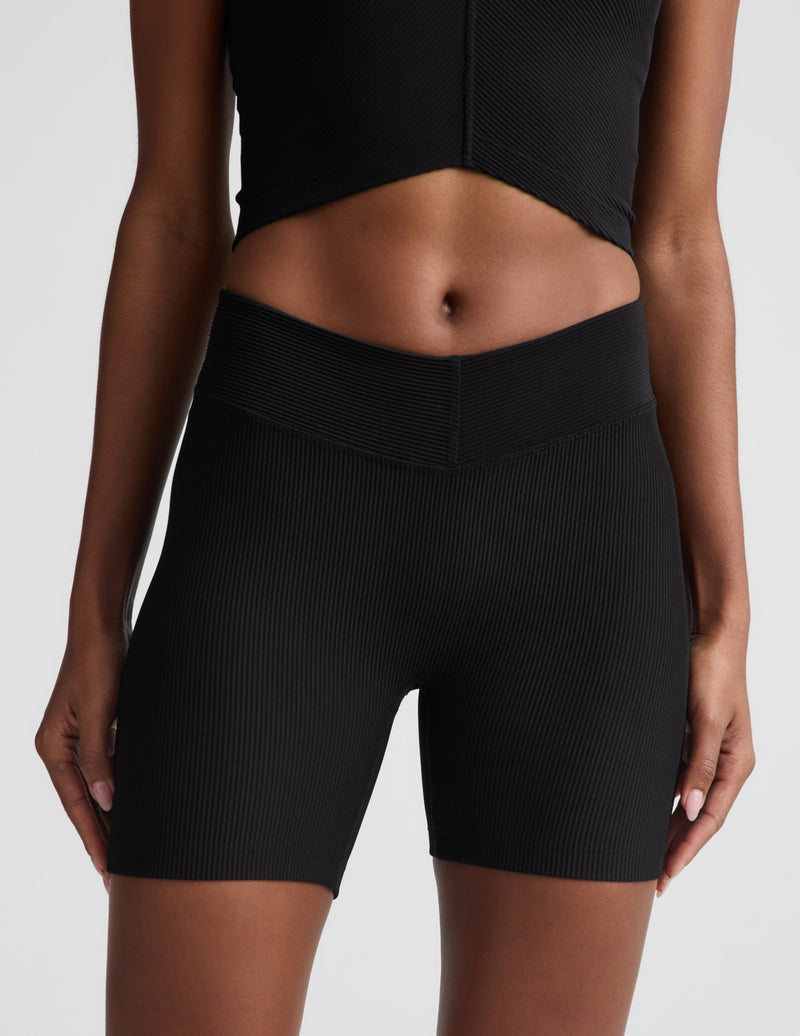 Impulse Ribbed V-Waist 5" Biker Short