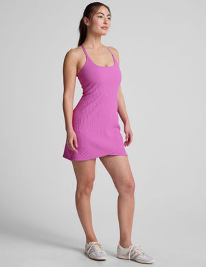 The Line Ribbed Mini Dress
