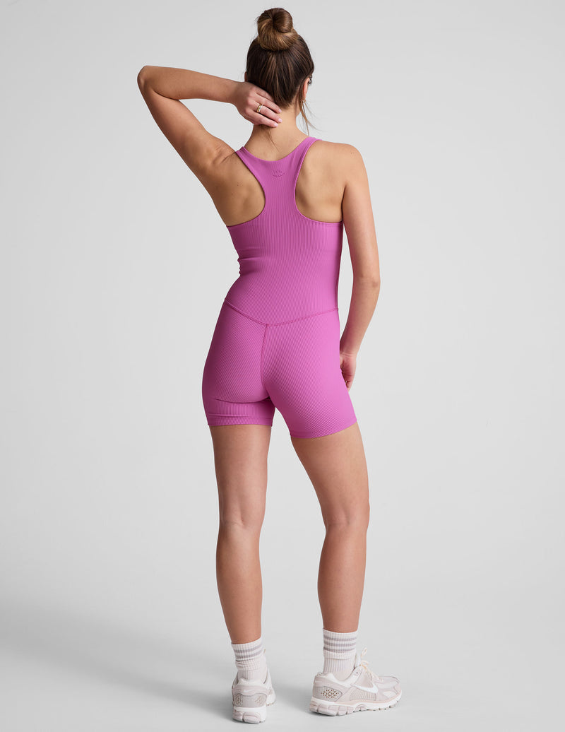 Routine Ribbed Biker Jumpsuit