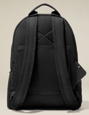 black dagne dover mesh backpack. 