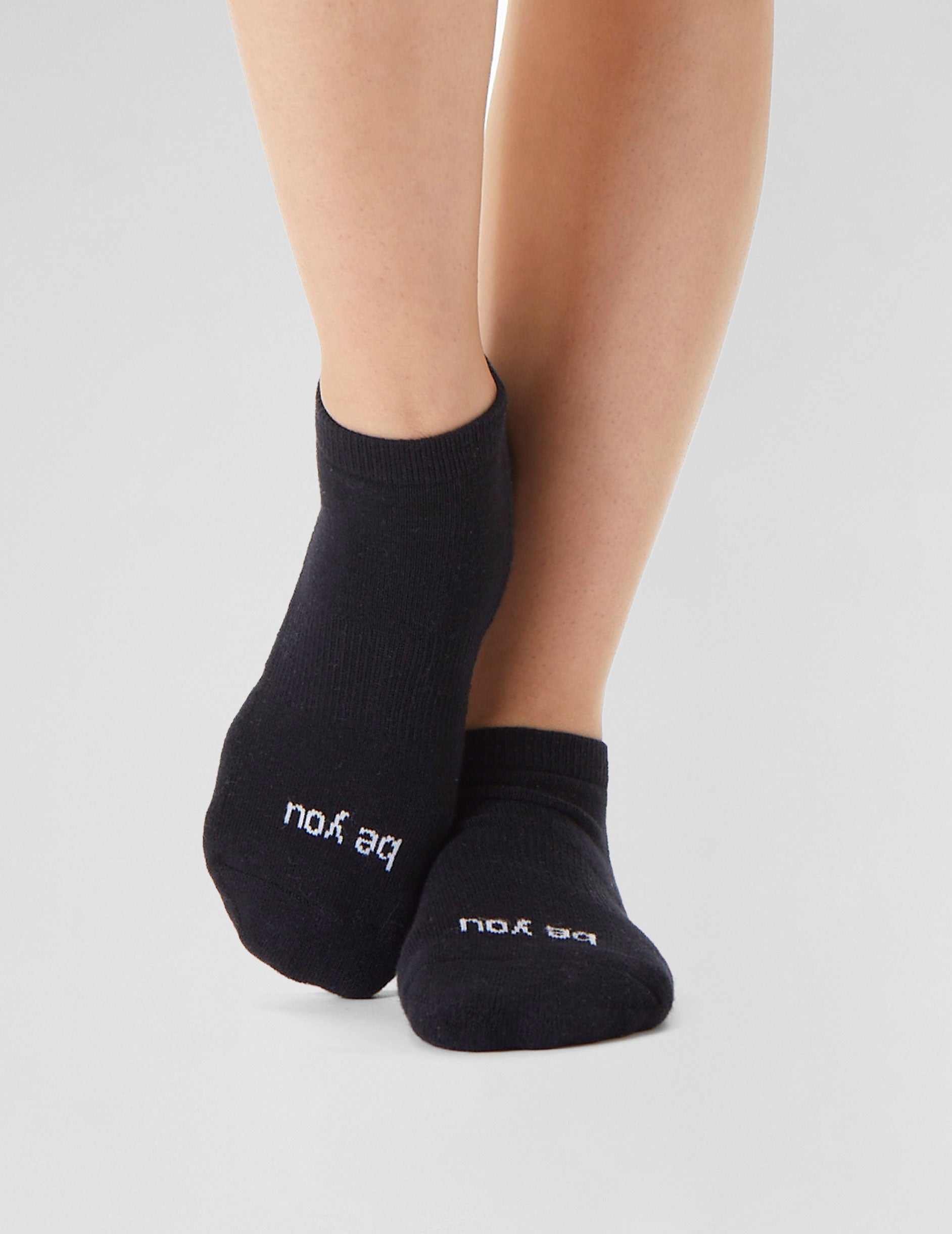 2023 stick be mantra box, ankle length grip socks. 