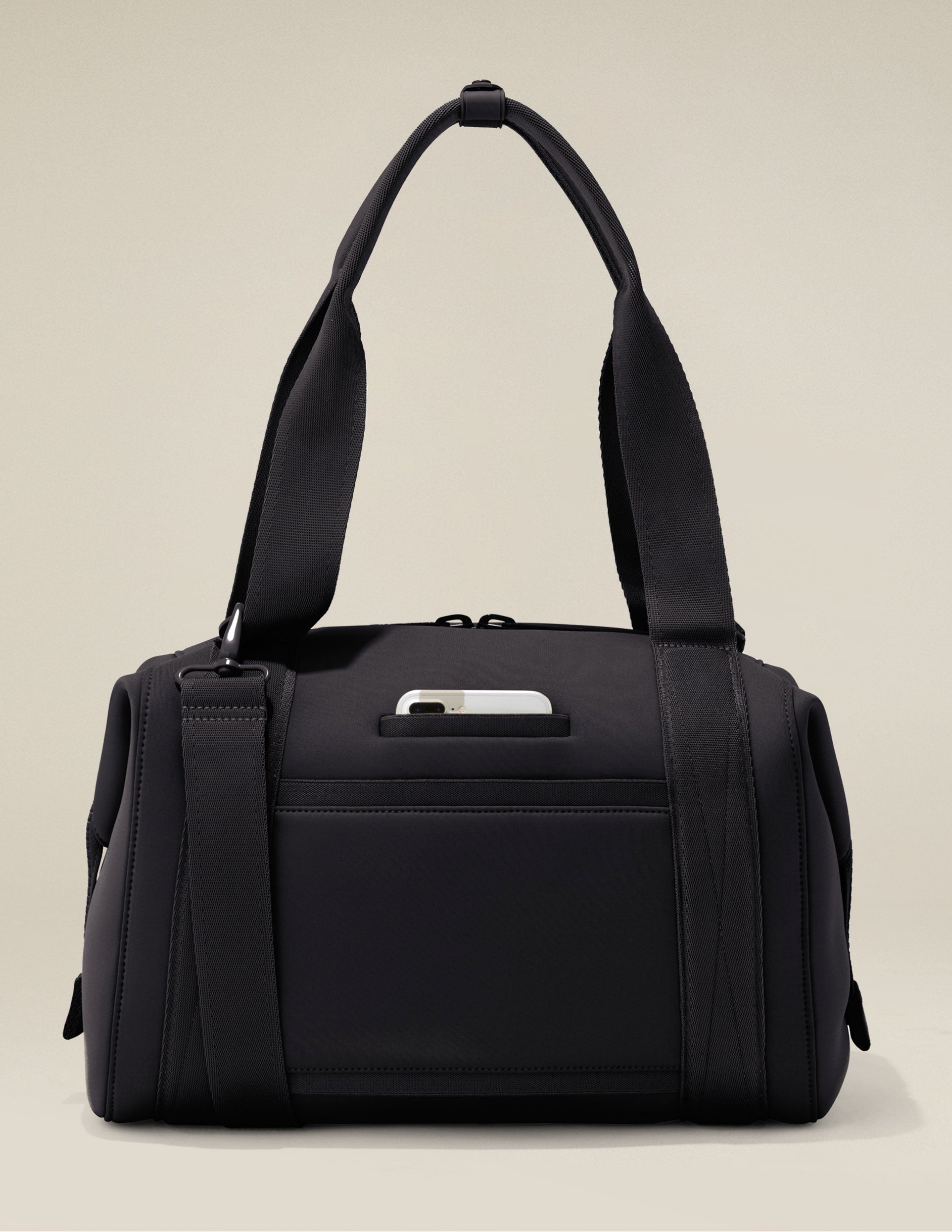 black medium dagne dover carryall bag. 
