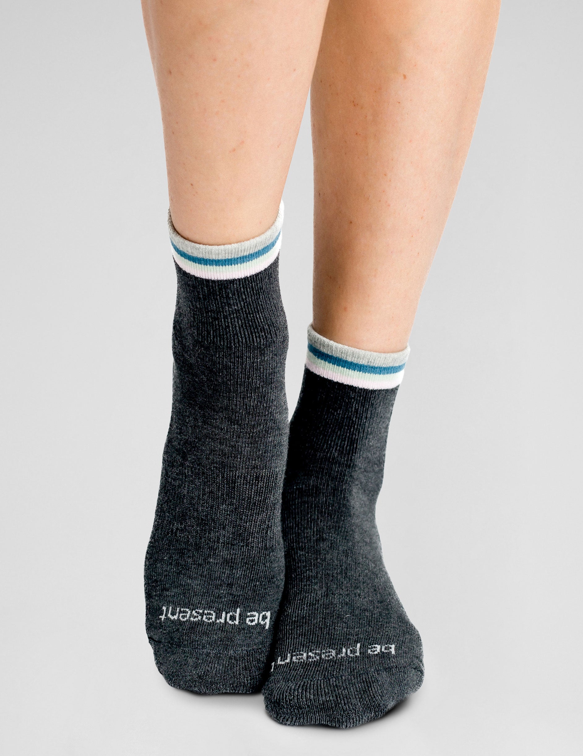 Sticky Be Thankful Crew Grip Socks