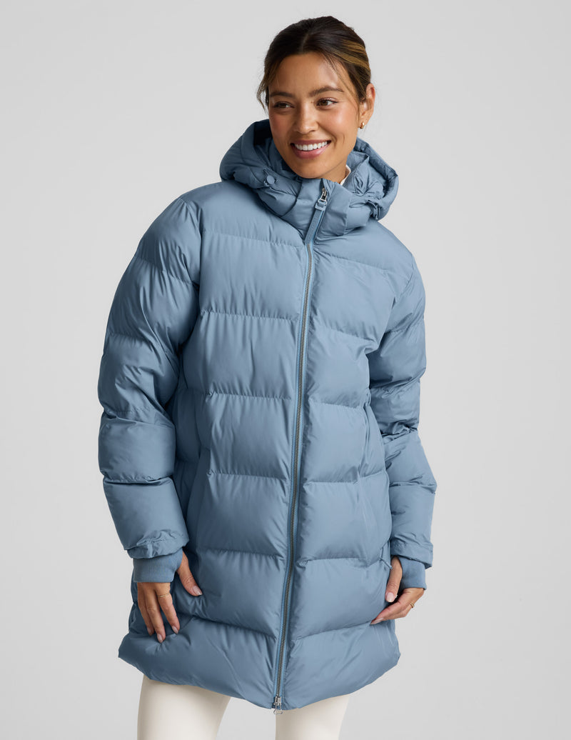 Warm Up Mid Length Puffer Jacket