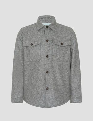 Day to Night Wool Men's Shirt Jacket