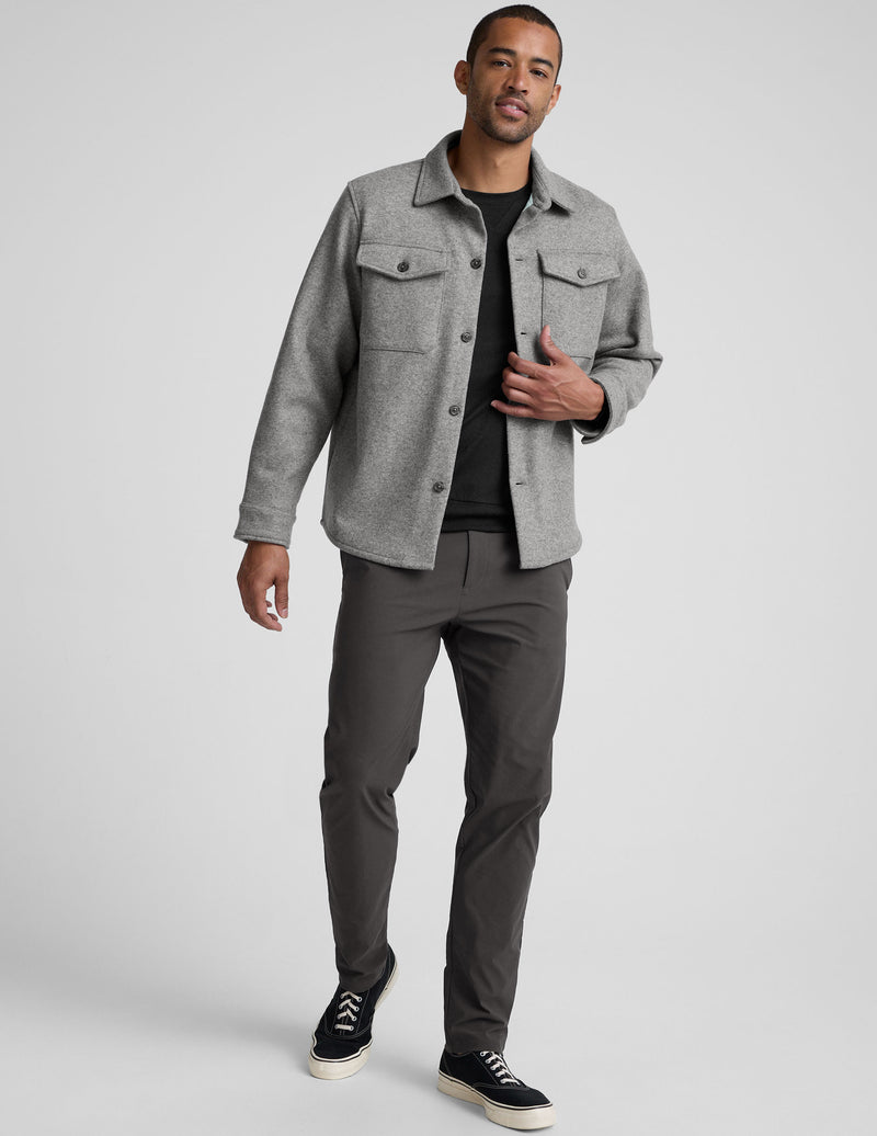 Day to Night Wool Men's Shirt Jacket