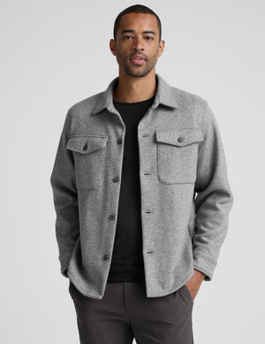 Day to Night Men's Wool Shirt Jacket