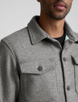 Day to Night Wool Men's Shirt Jacket