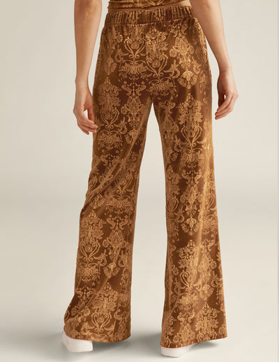 brown printed velvet 31