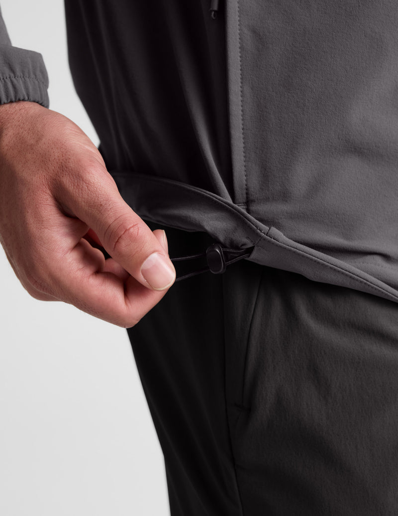 AirLite Men's Hooded Full Zip Jacket
