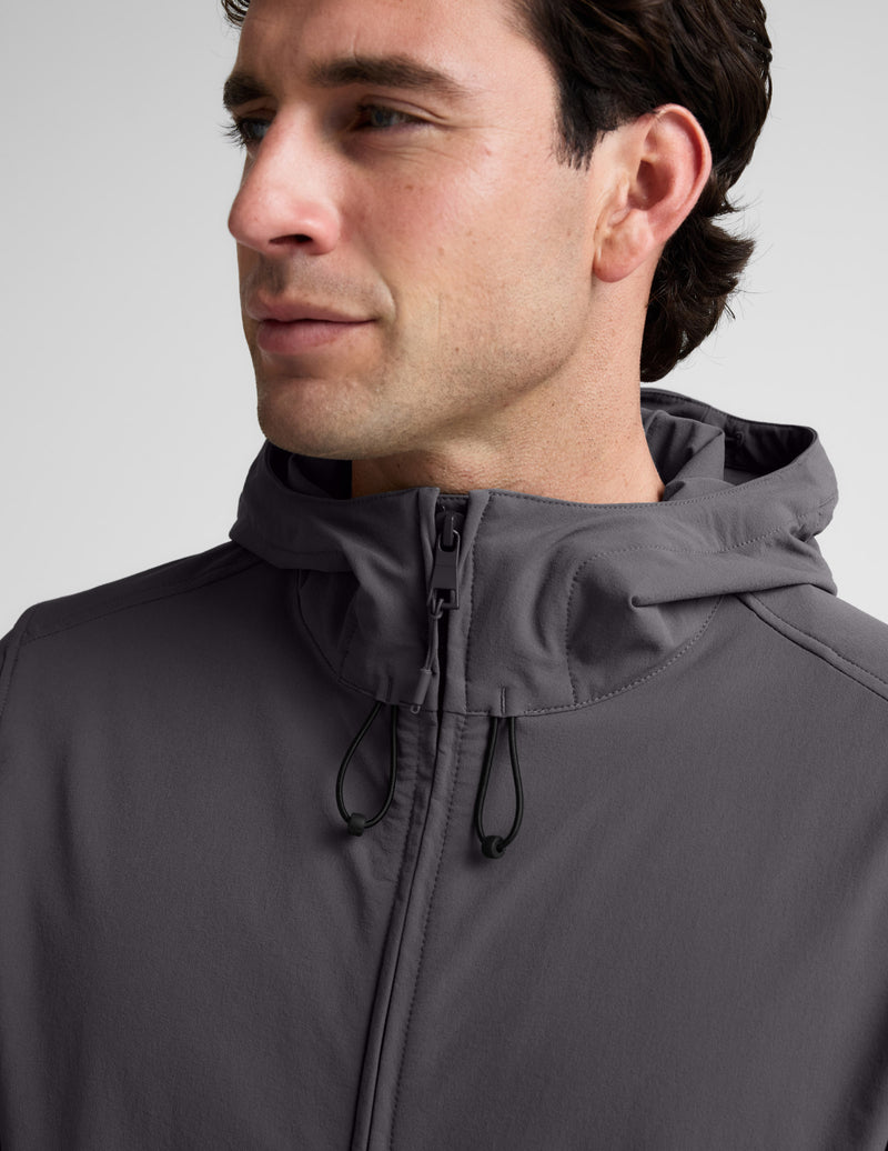AirLite Men's Hooded Full Zip Jacket