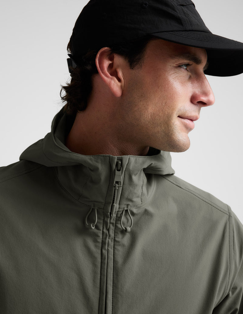 AirLite Men's Hooded Full Zip Jacket