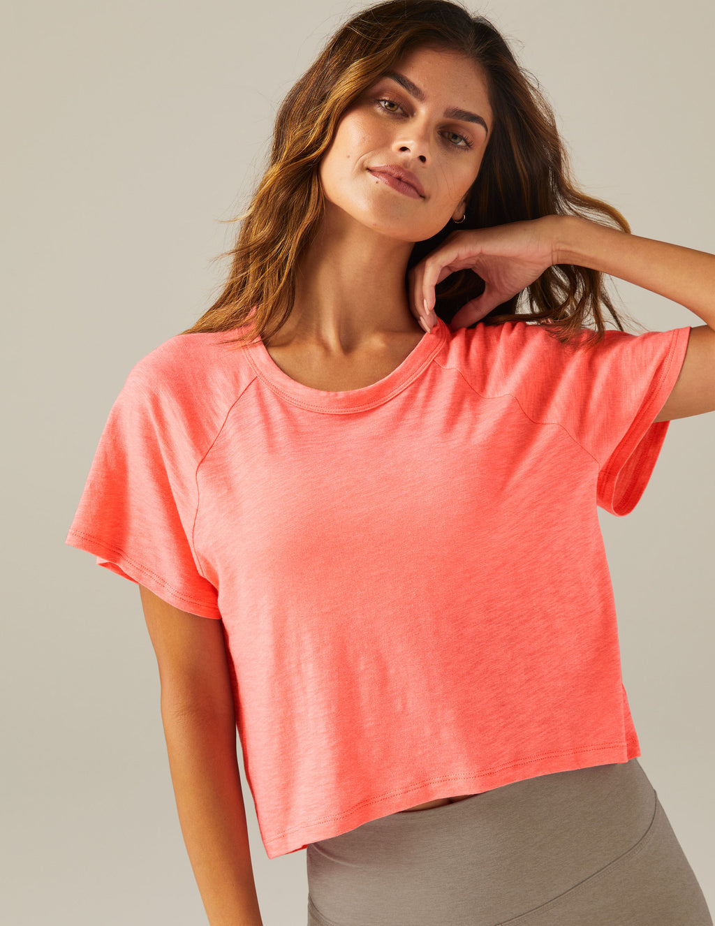 Signature High Low Cropped Tee Featured Image