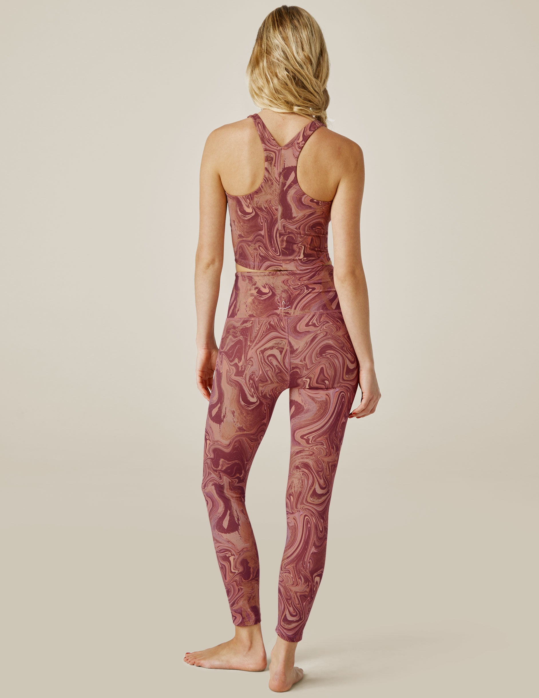 Beyond yoga hot sale marble leggings