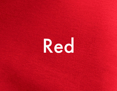 candy apple red heather color swatch. 