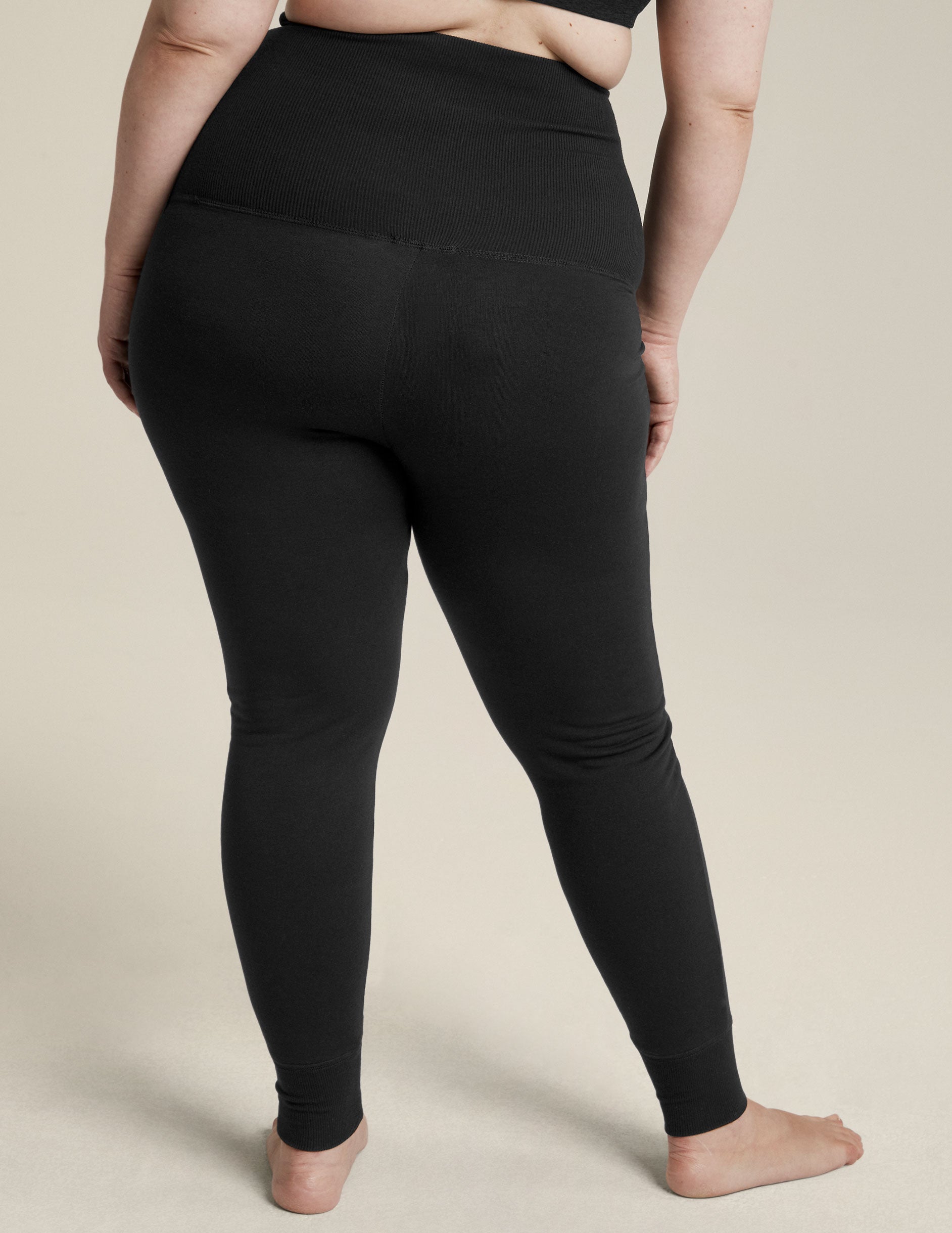 Snapklik.com : HDE Womens Color Block Fold Over Waist Yoga Pants Flare Leg  Workout Leggings Black Leopard/Black