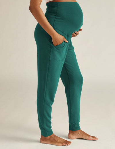green maternity sweatpants 