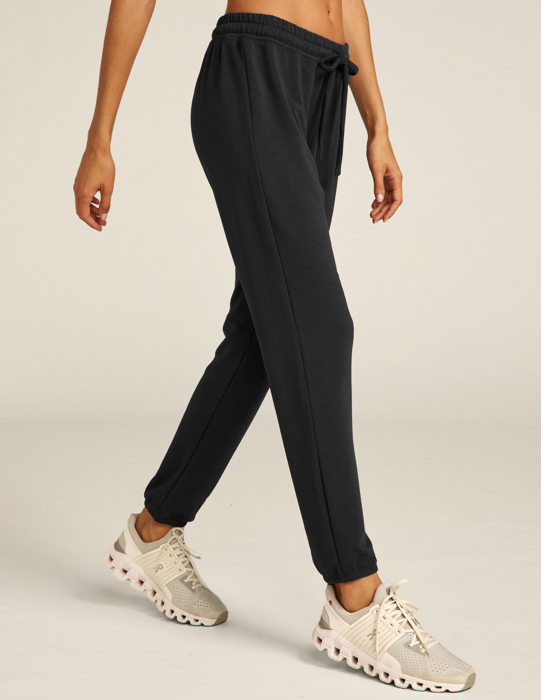 Beyond Yoga Cozy Fleece Jumpsuit Black CF6136 - Free Shipping at