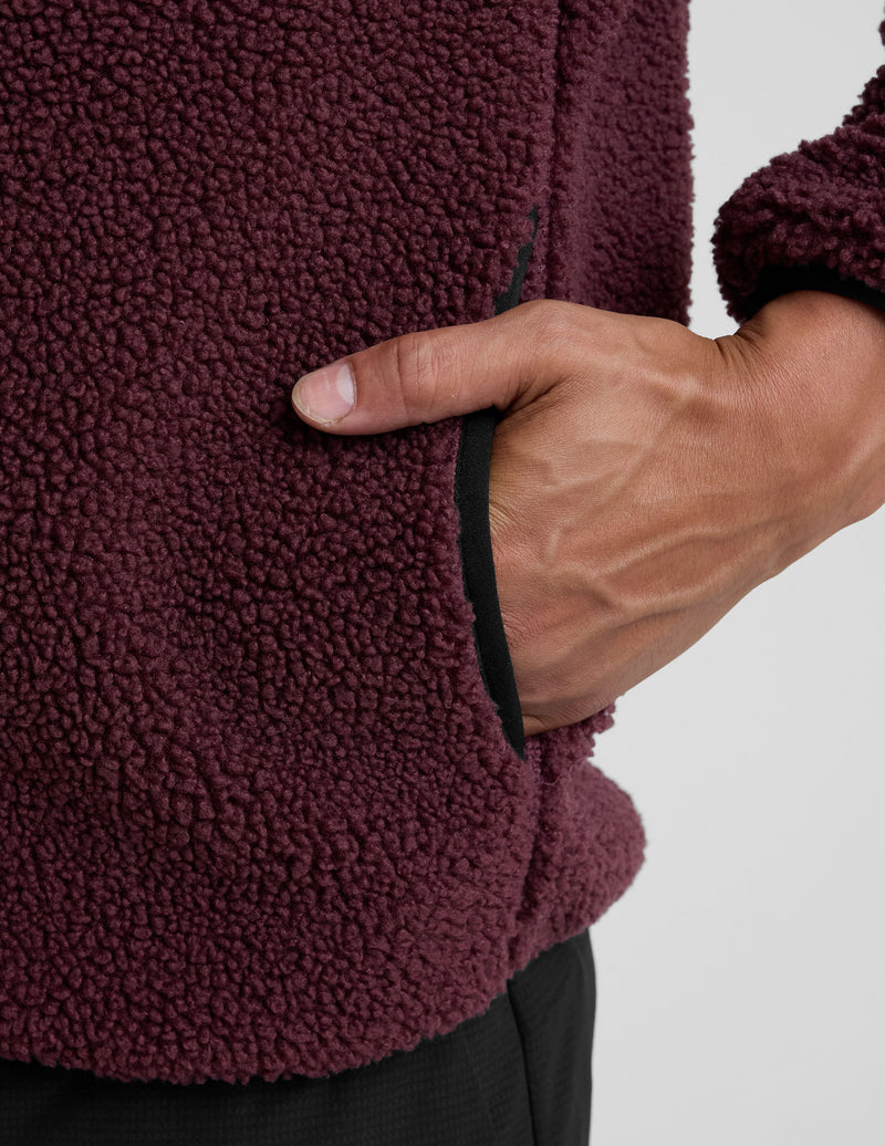 Boucle Fleece Men's Zip Jacket
