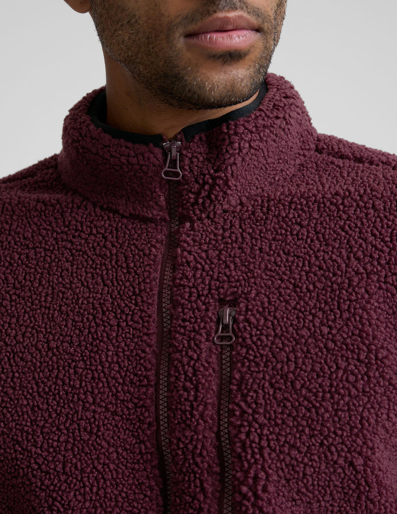 Boucle Fleece Men's Zip Jacket